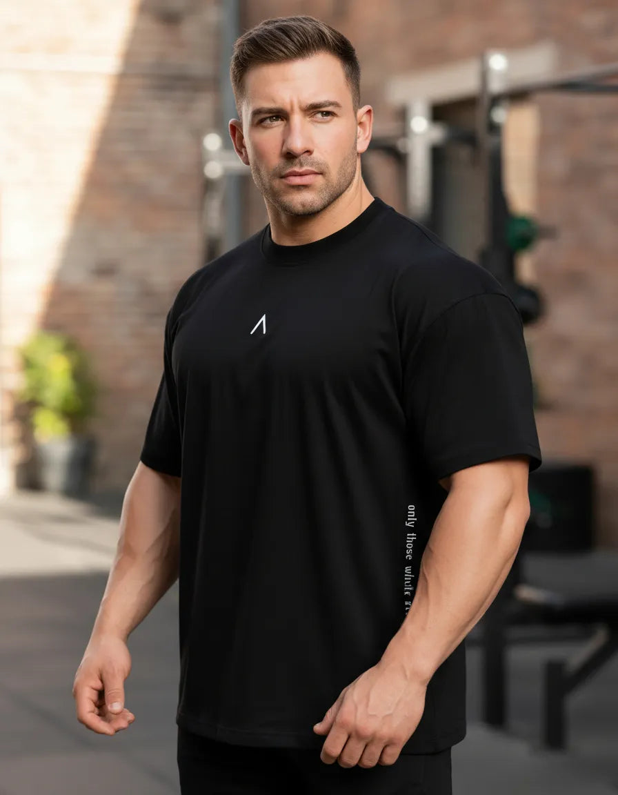 Polo Oversize | Negro