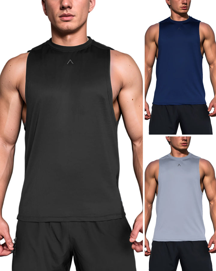 🔥 Pack de 3 Muscle Tanks