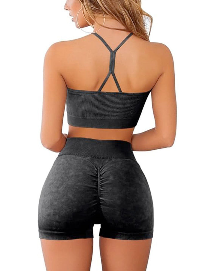 Workout Set | Wash Negro