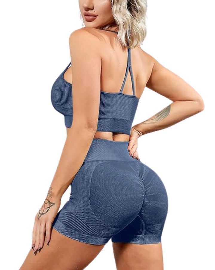 Workout Set | Wash Navy