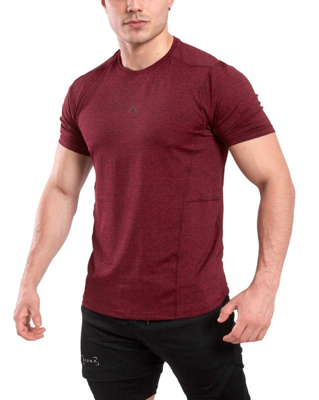 Polo deportivo hombre - ropa deportiva hombre gym crossfit - alpha fit  ALPHA FIT