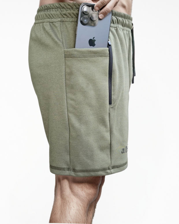 Terry Shorts | Army green