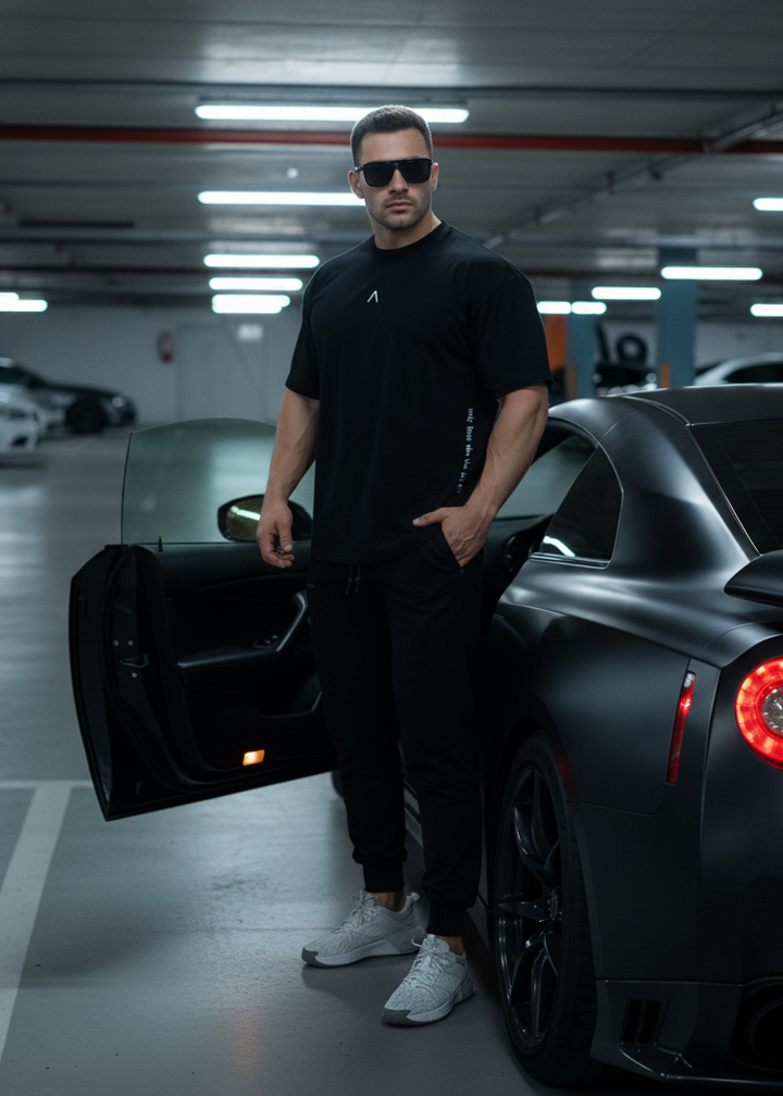 Polo Oversize | Negro