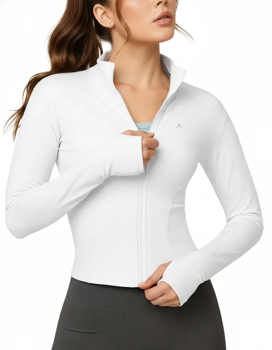 Runfit Jacket | Performance Fit | Blanco
