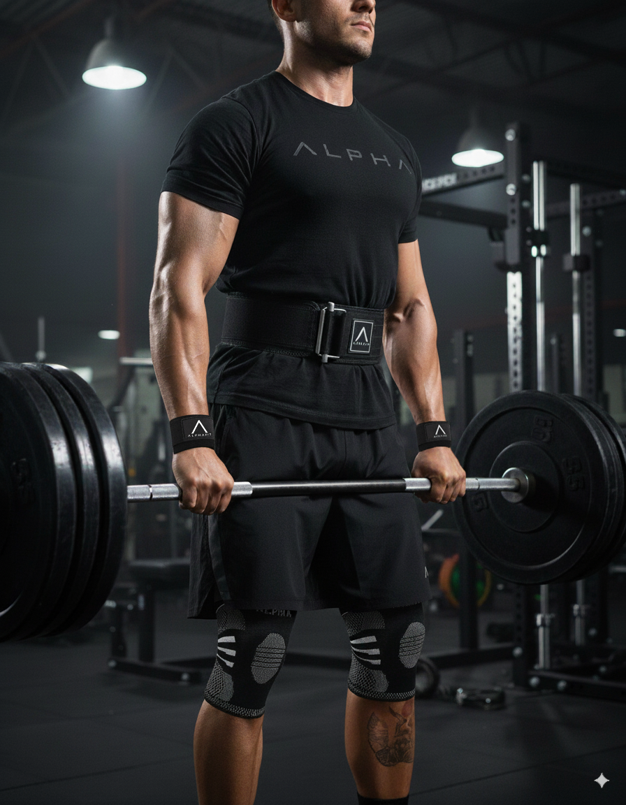 Lifting Pack | Rodilleras + Straps + Cinturón