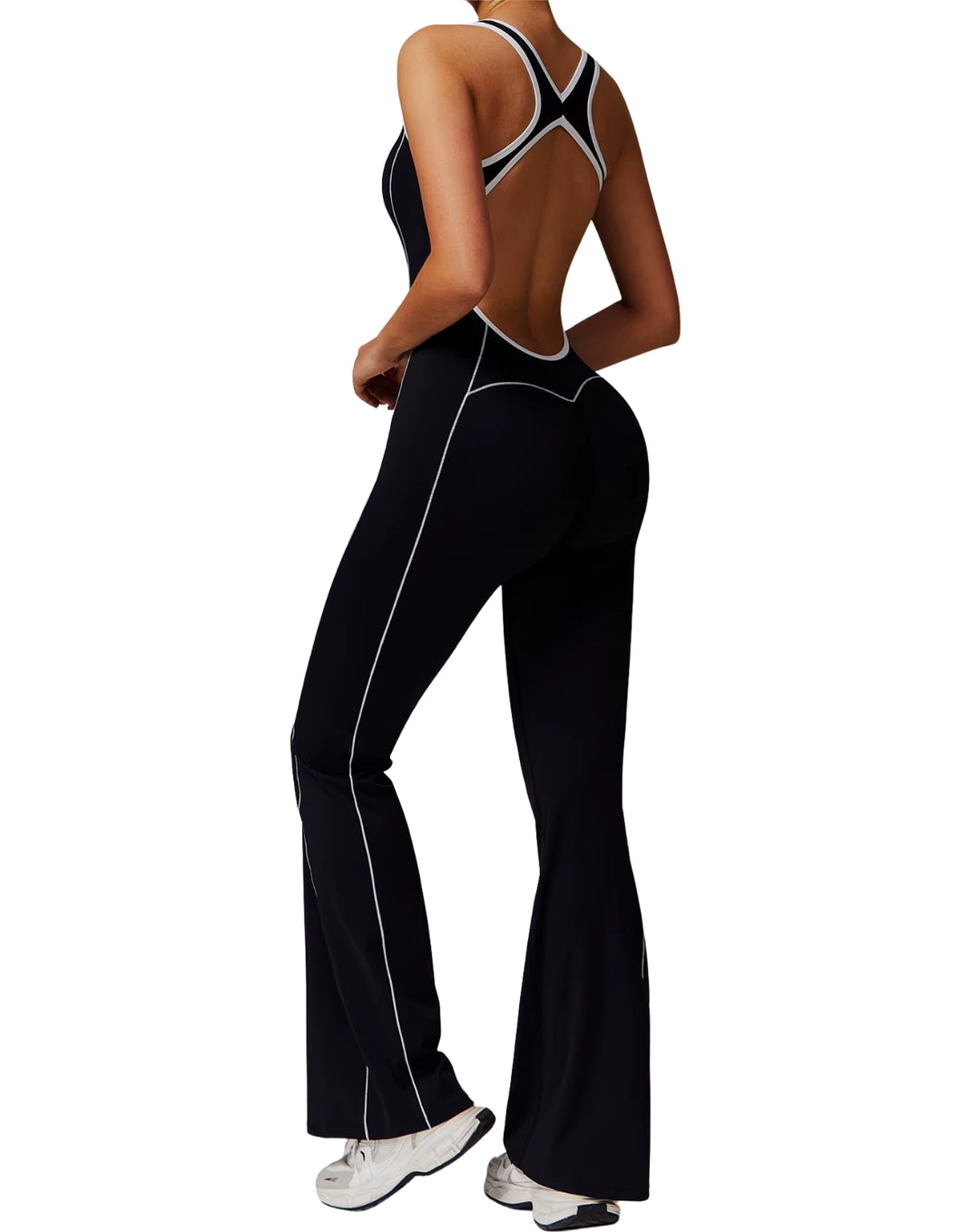 Flare Suit | Enterizo | Black