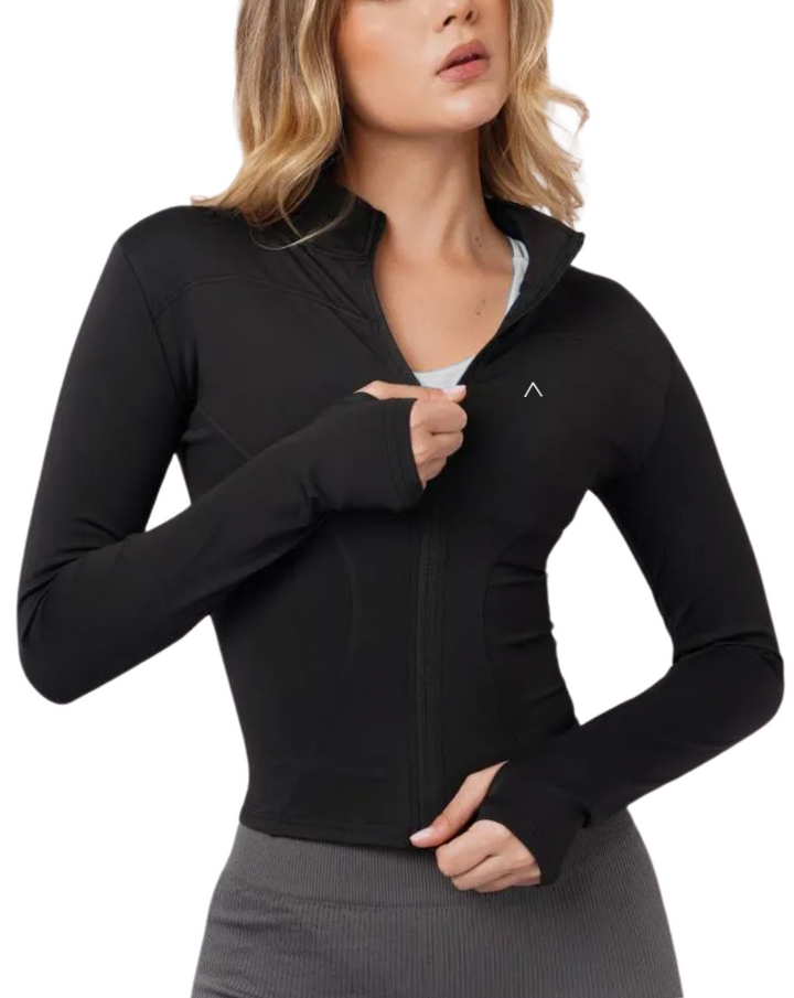 Fit Jacket | Compression | Negro