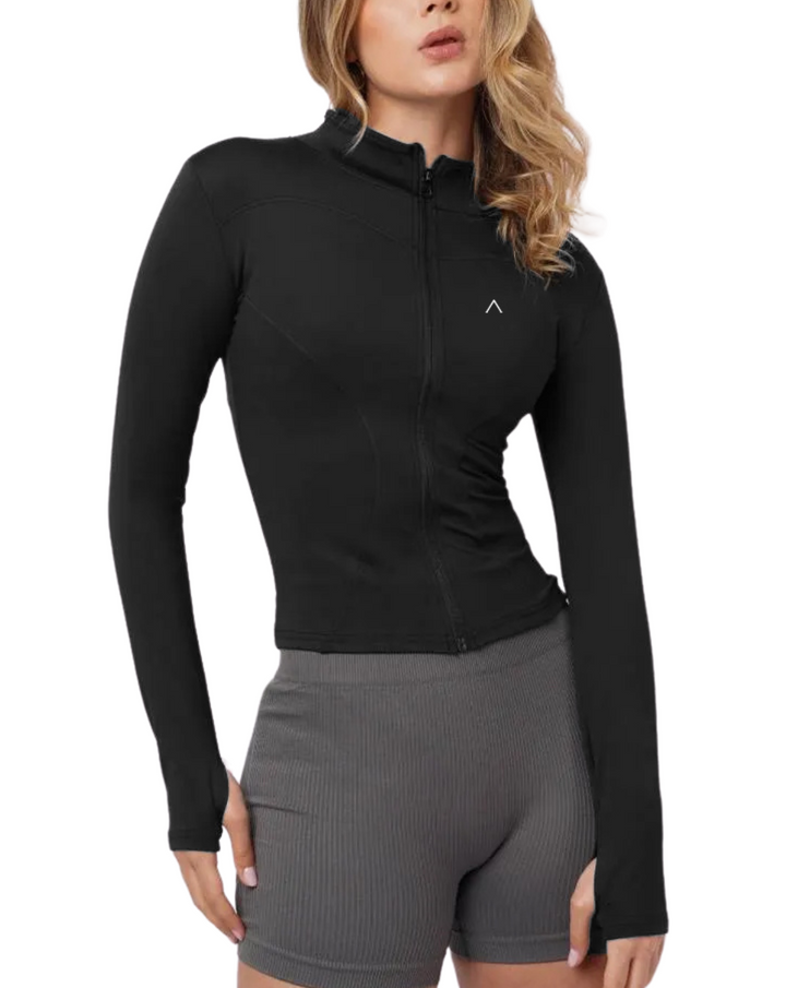 Fit Jacket | Compression | Negro