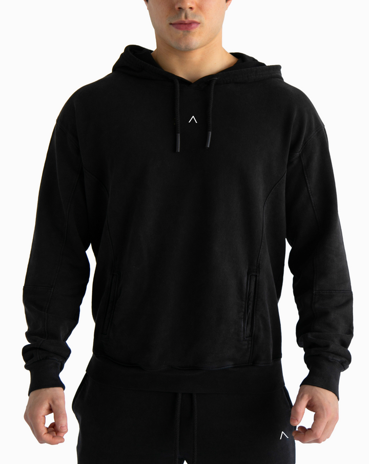 Essential Hoodie | Wash Black | Unisex