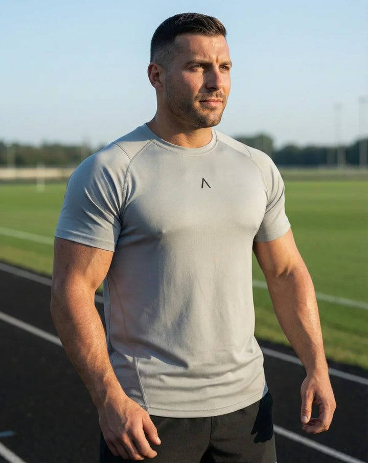 Polo deportivo hombre manga corta - Ropa deportiva hombre - Ropa deportiva - Alphafit