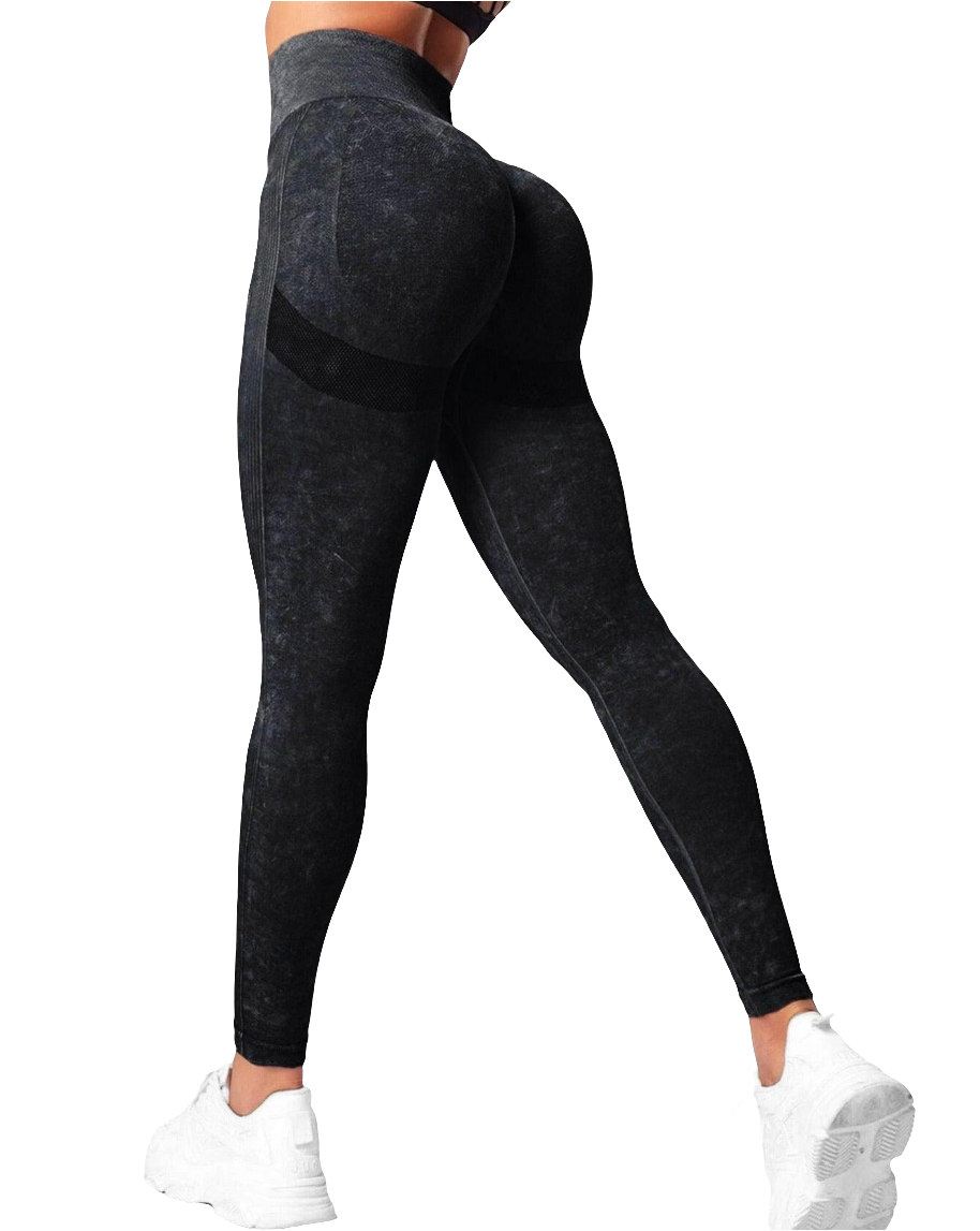 Wash Sculpt Leggings | Negro