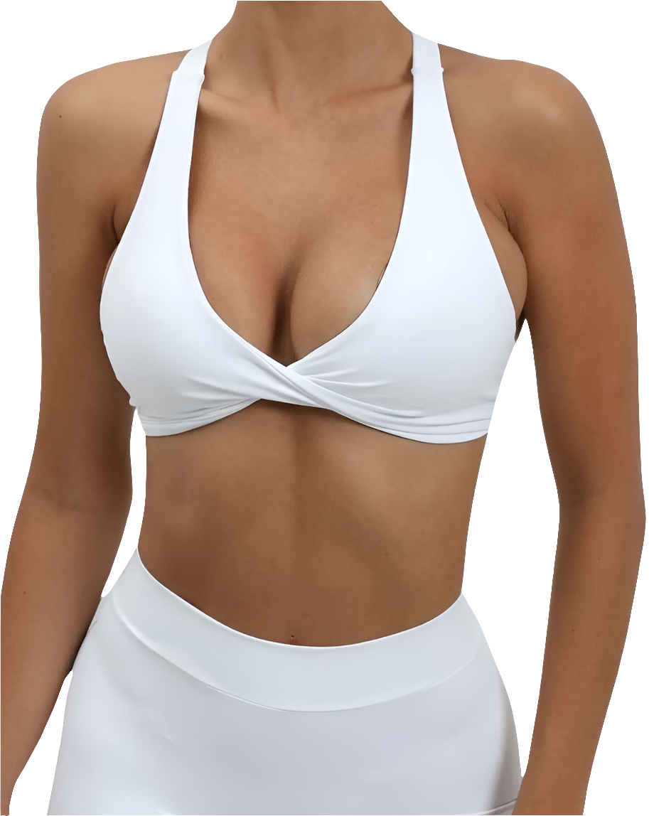 Twist Bra | Blanco