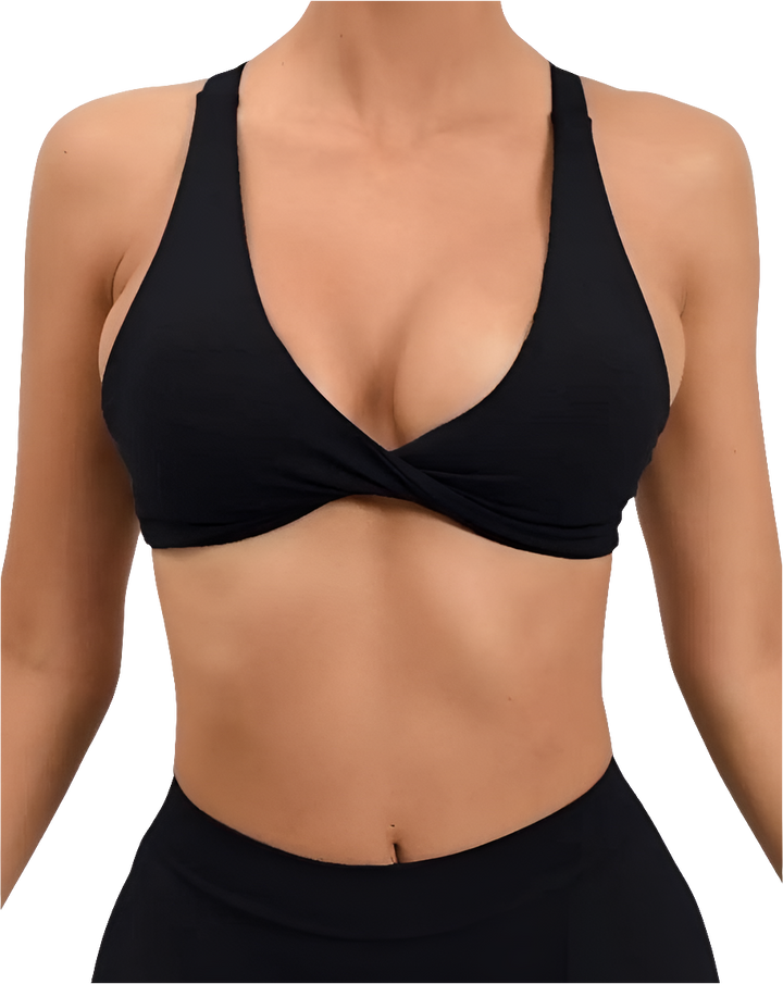 Twist Bra | Negro