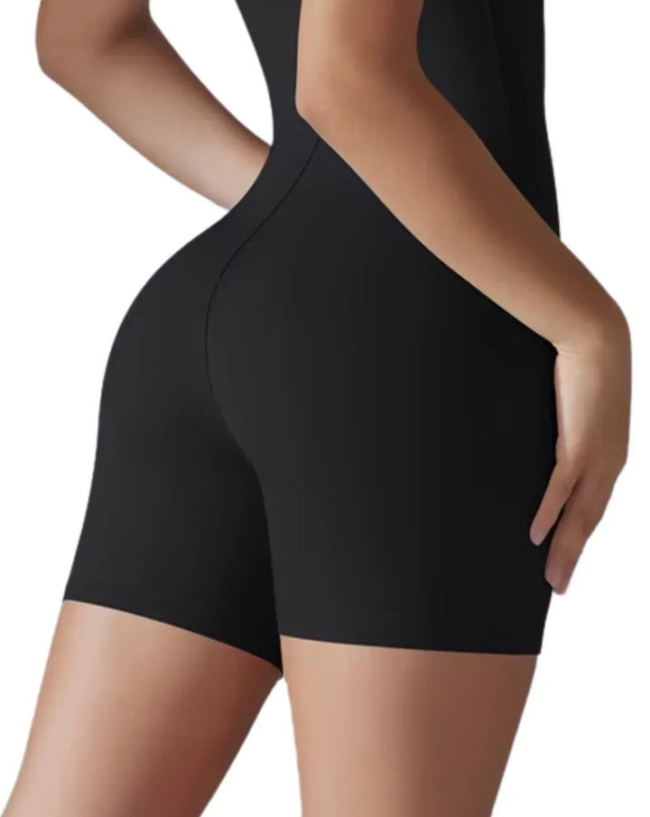 Sculpt Suit Black - Enterizo deportivo mujer - Ropa deportiva mujer -Alphafit