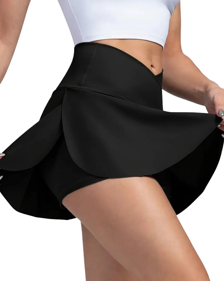 Falda deportiva con shorts integrados Mujer - Ropa deportiva mujer - Alphafit Peru