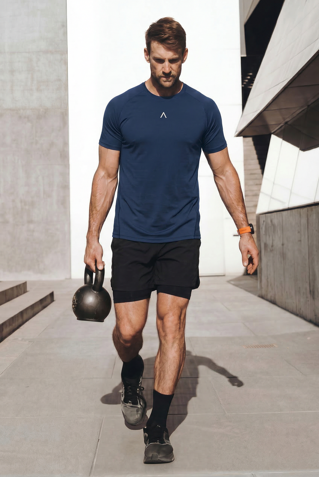 Polo Deportivo Apex Pro compression Navy