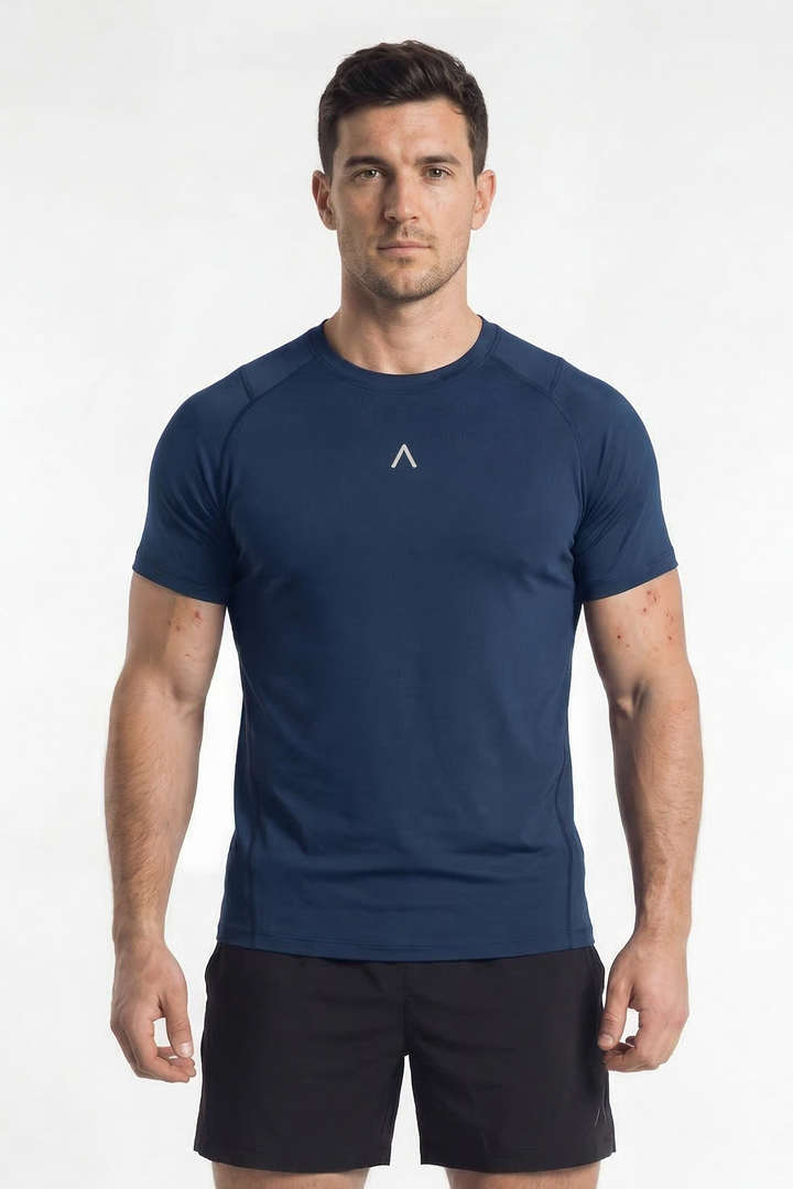 Polo Deportivo Apex Pro compression Navy