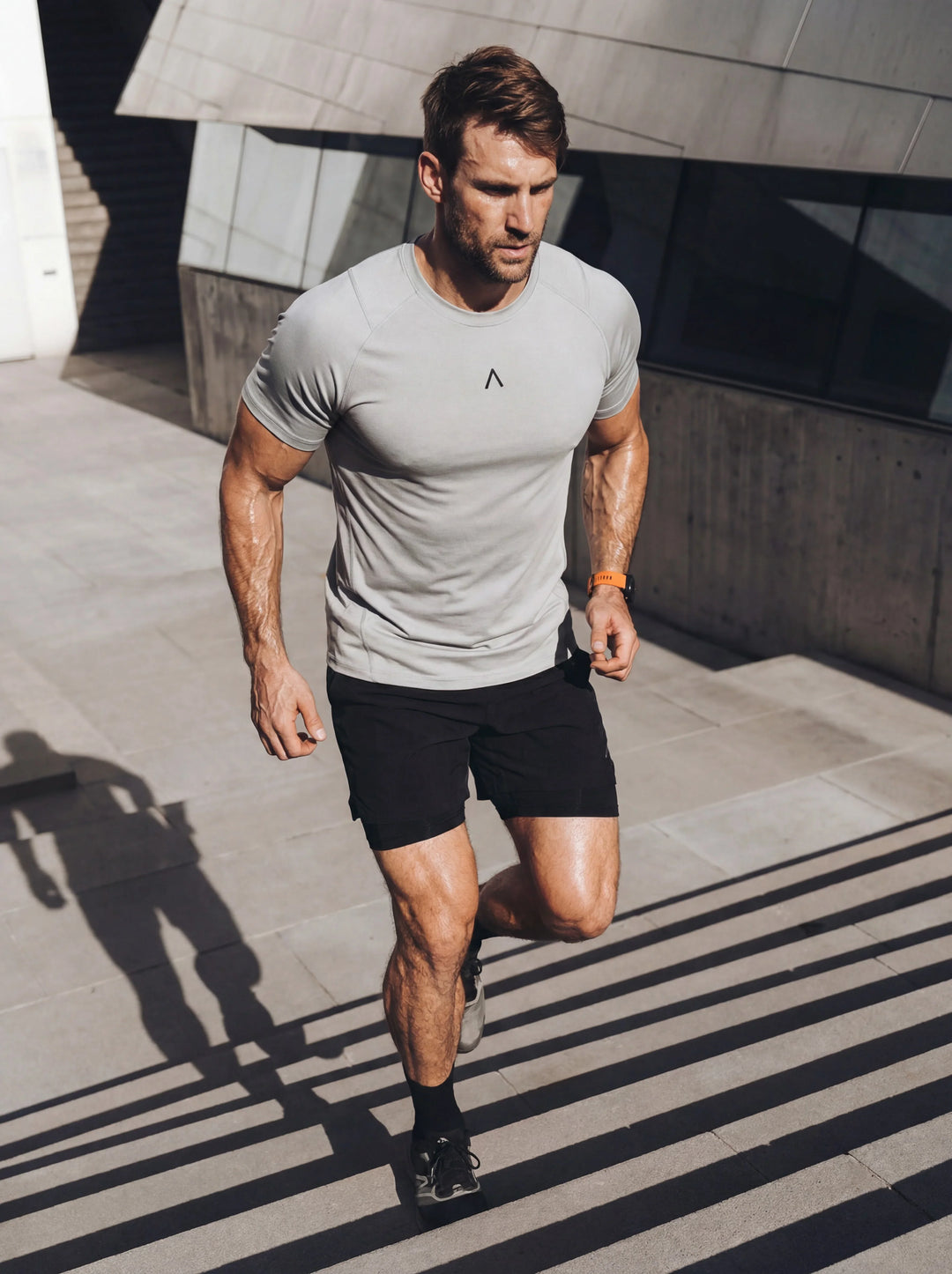 Polo deportivo hombre manga corta - Ropa deportiva hombre - Ropa deportiva - Alphafit