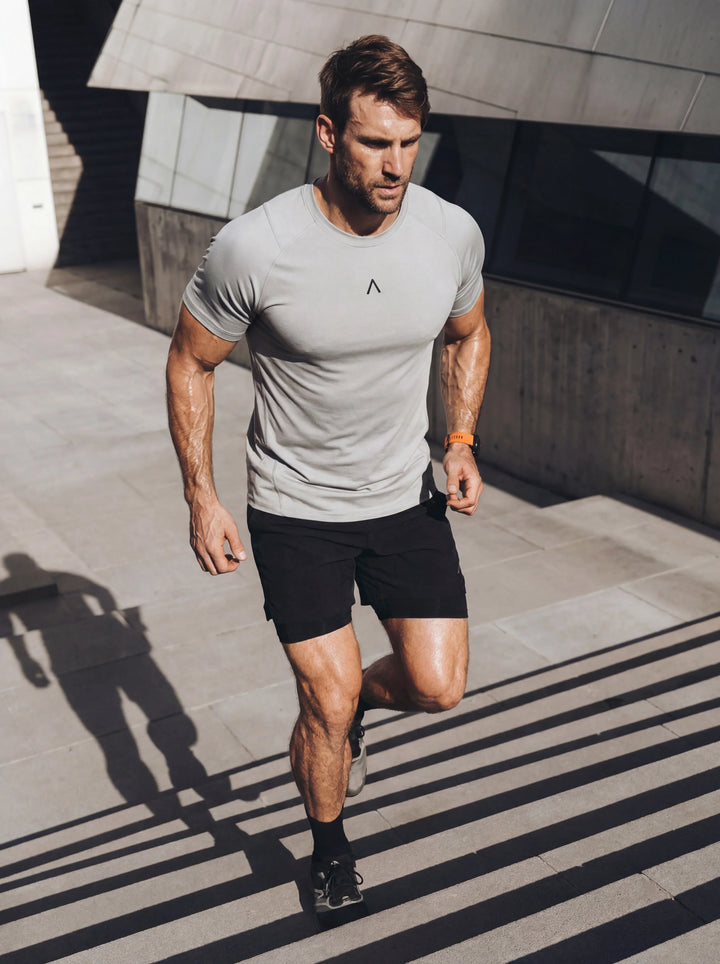 Polo deportivo hombre manga corta - Ropa deportiva hombre - Ropa deportiva - Alphafit