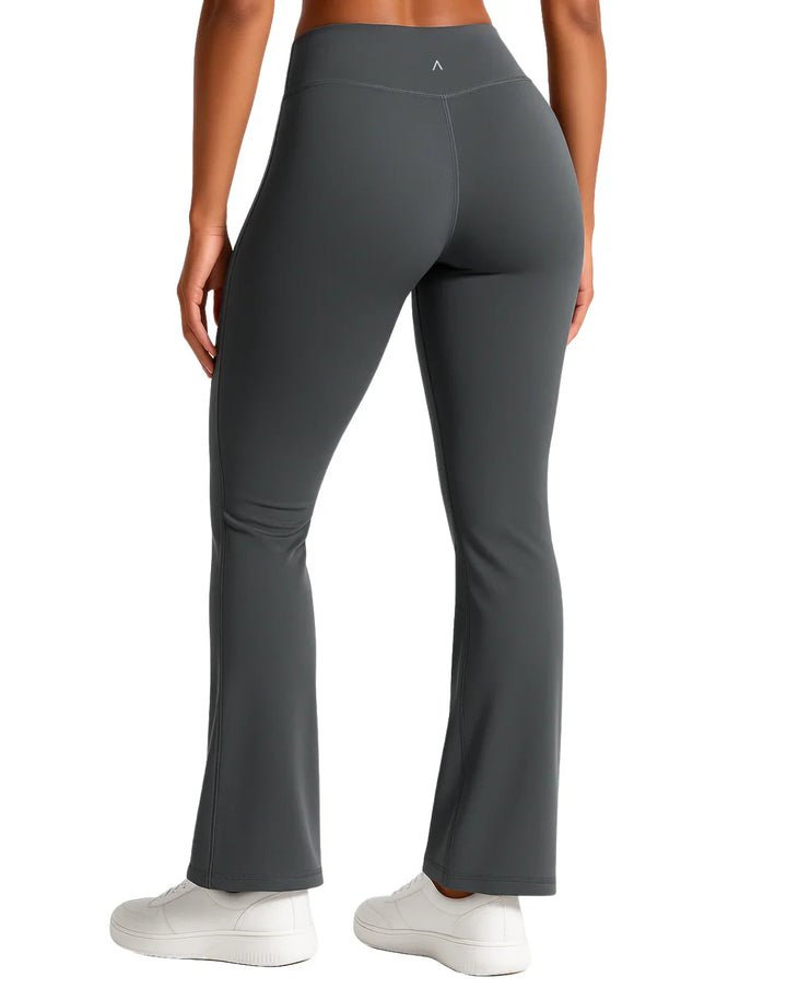 Motion Flare Leggings Grey - Leggings mujer - Ropa deportiva mujer -Alphafit
