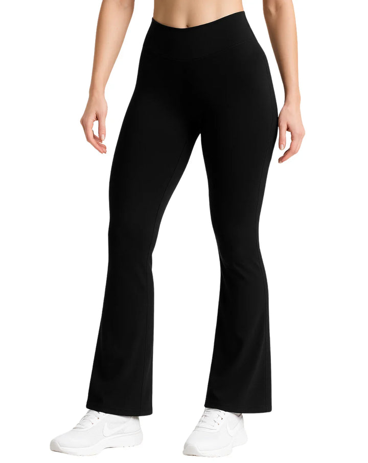Motion Flare Leggings Black - Leggings mujer - Ropa deportiva mujer -Alphafit