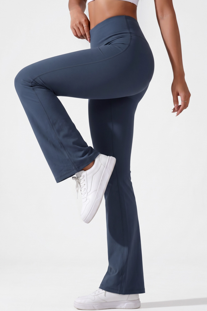 Motion Flare Leggings Navy - Leggings mujer - Ropa deportiva mujer -Alphafit