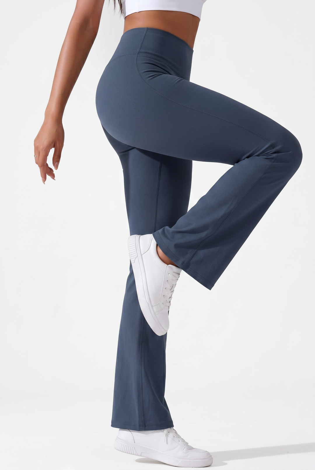 Motion Flare Leggings Navy - Leggings mujer - Ropa deportiva mujer -Alphafit