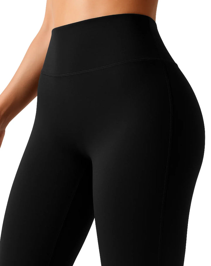 Motion Flare Leggings Black - Leggings mujer - Ropa deportiva mujer -Alphafit