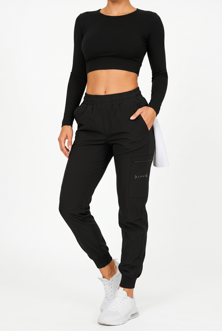 Jogger cargo Black Unisex