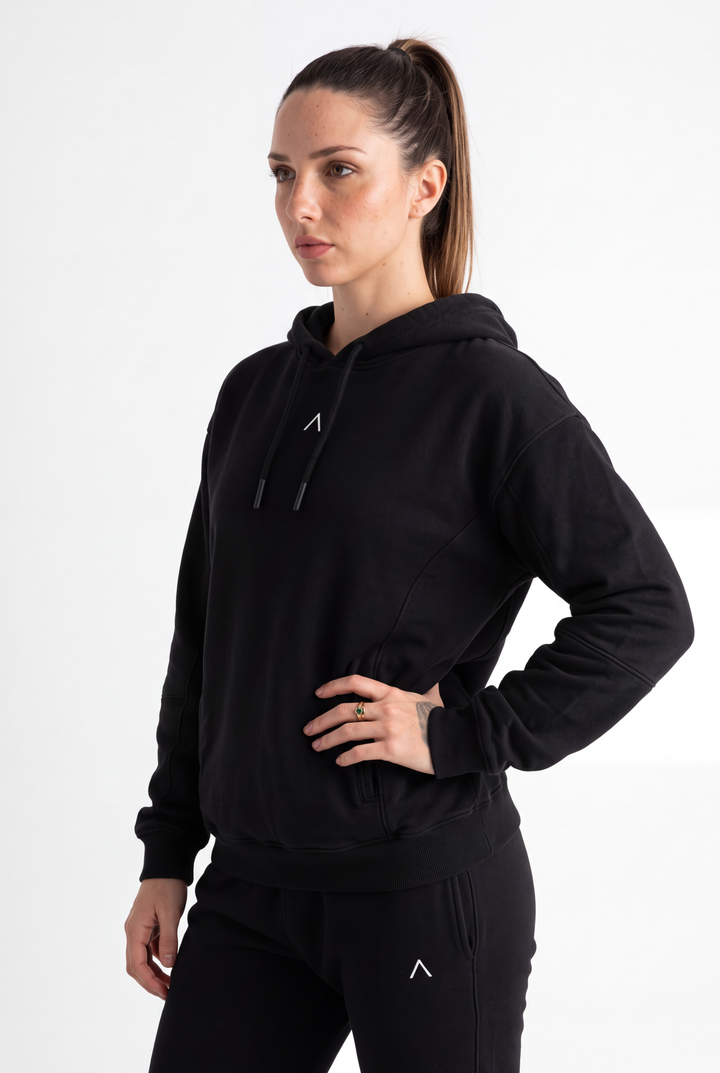 Essential Hoodie Black