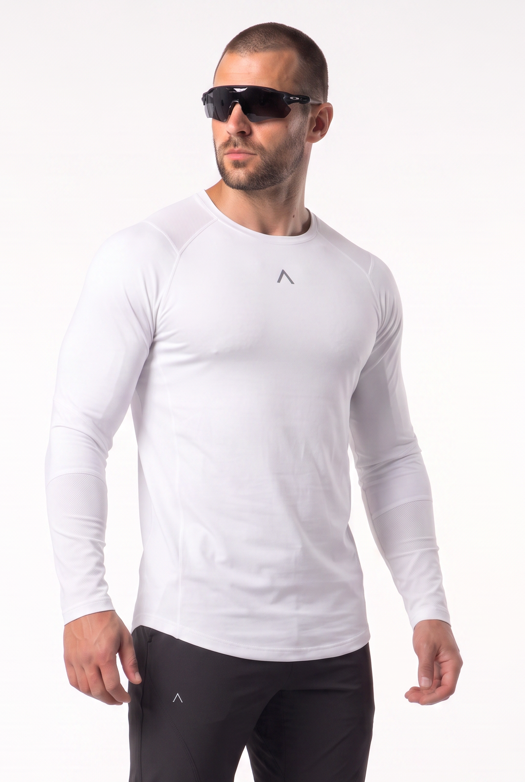 Polo de compresión manga larga hombre - Ropa deportiva hombre - Ropa deportiva - Alphafit