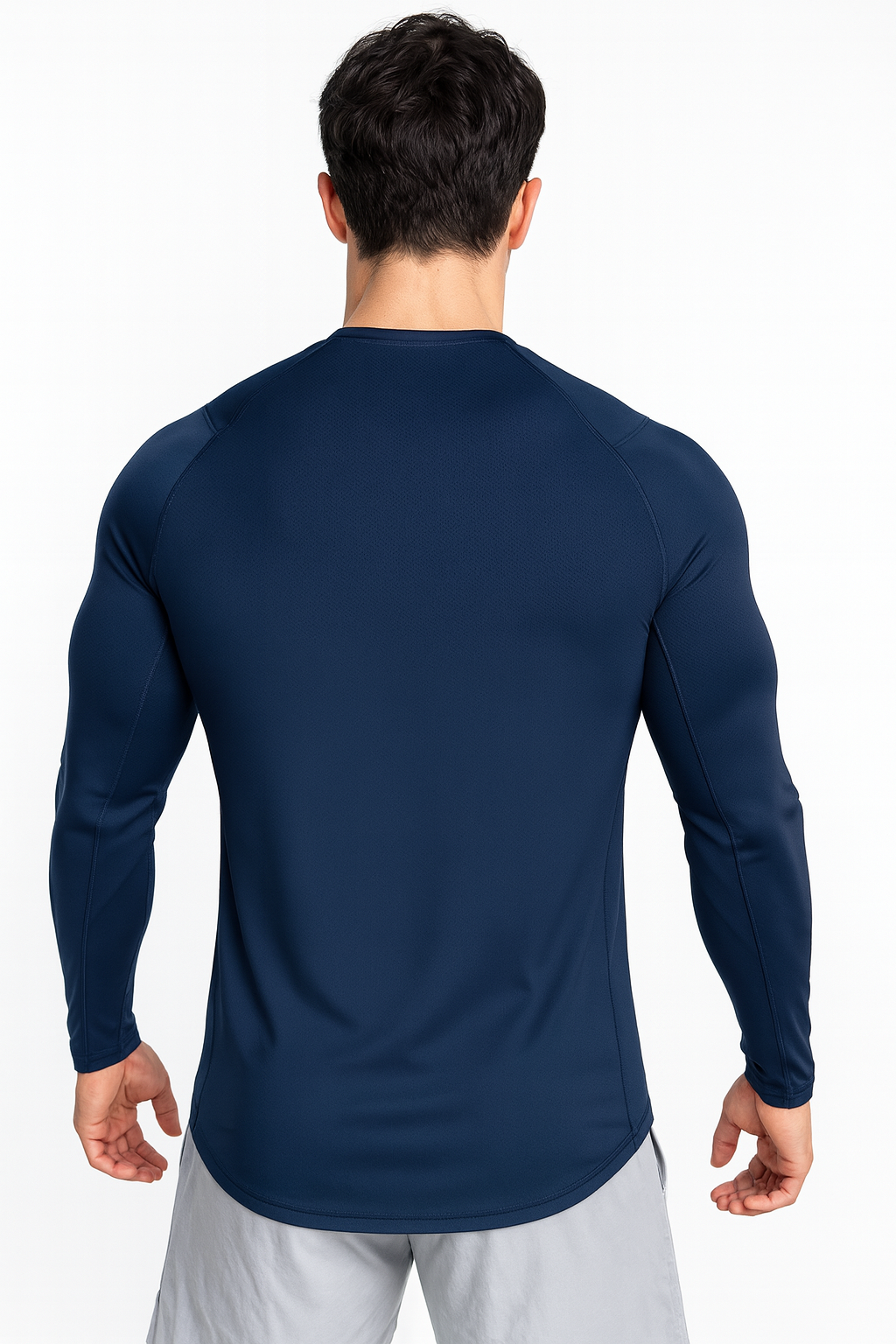 Polo de compresión manga larga hombre - Ropa deportiva hombre - Alphafit Peru