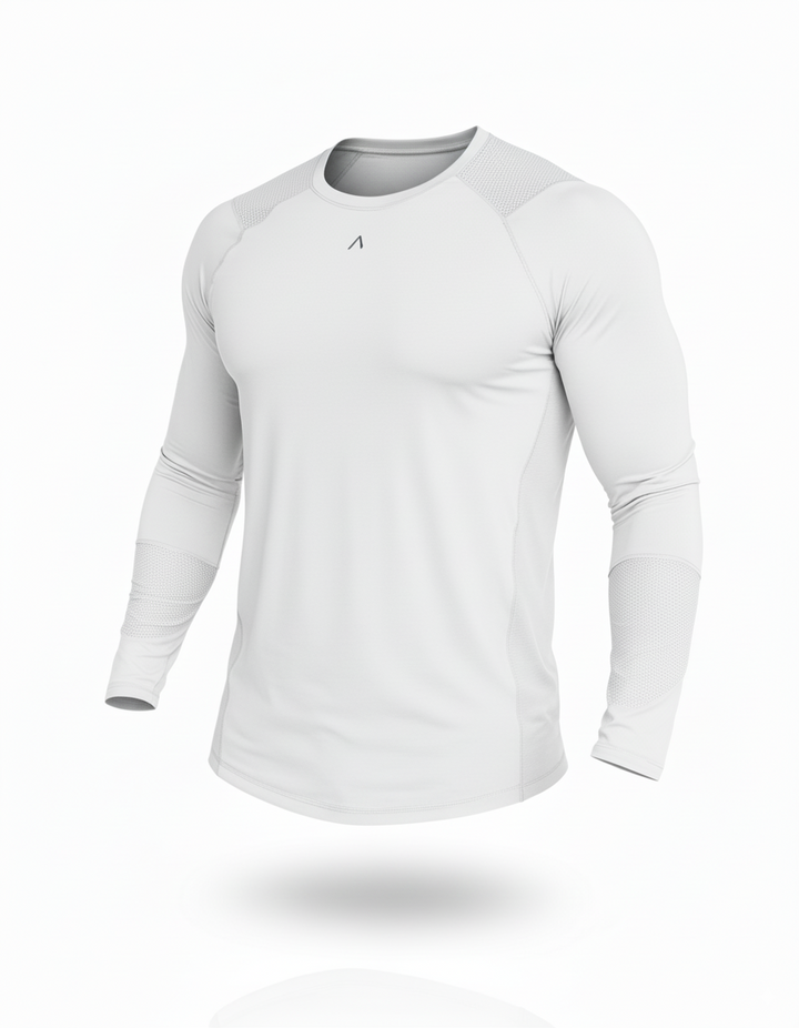 Polo de compresión manga larga hombre - Ropa deportiva hombre - Alphafit Peru