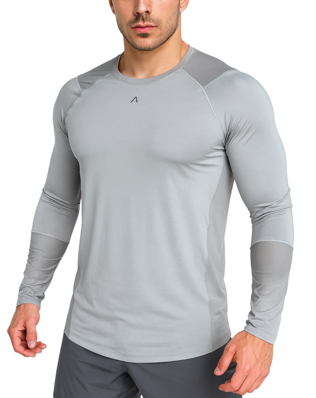 Polo de compresión manga larga hombre - Ropa deportiva hombre - Alphafit Peru