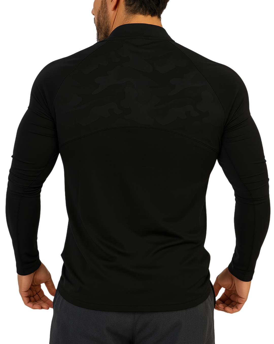 Polo de compresión manga larga hombre - Ropa deportiva hombre - Alphafit Peru