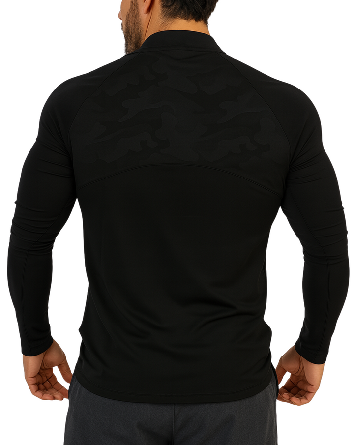 Polo de compresión manga larga hombre - Ropa deportiva hombre - Alphafit Peru