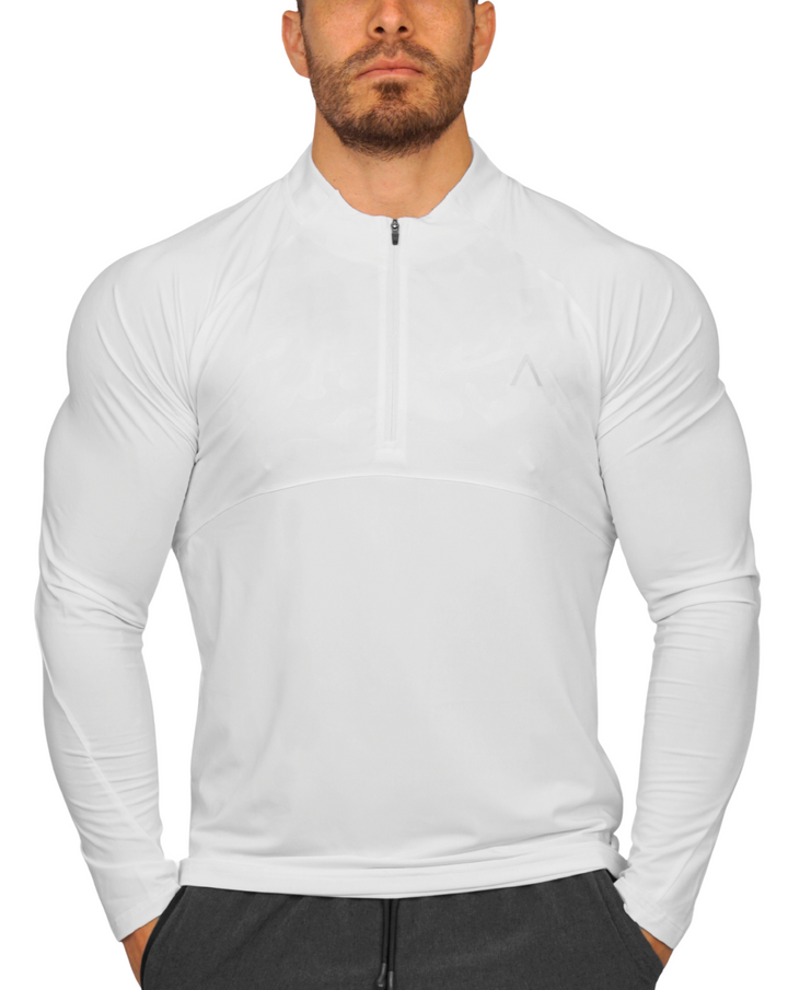 Polo de compresión manga larga hombre - Ropa deportiva hombre - Alphafit Peru