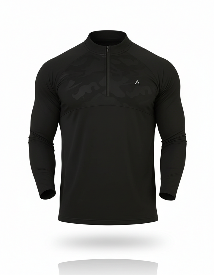 Polo de compresión manga larga hombre - Ropa deportiva hombre - Alphafit Peru