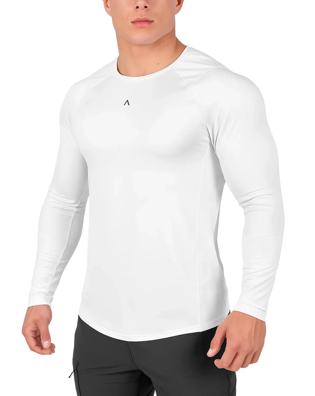 Polo de compresión manga larga hombre - Ropa deportiva hombre - Alphafit Peru