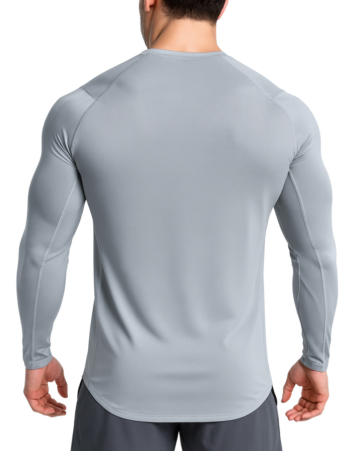 Polo de compresión manga larga hombre - Ropa deportiva hombre - Alphafit Peru
