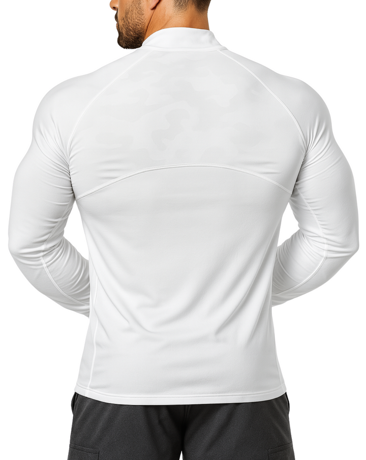 Polo de compresión manga larga hombre - Ropa deportiva hombre - Alphafit Peru