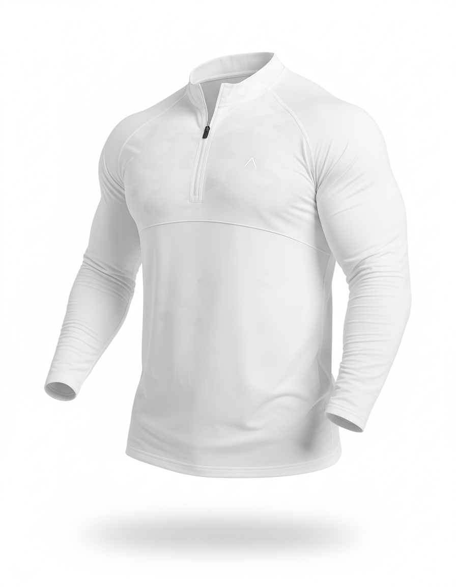 Polo de compresión manga larga hombre - Ropa deportiva hombre - Alphafit Peru