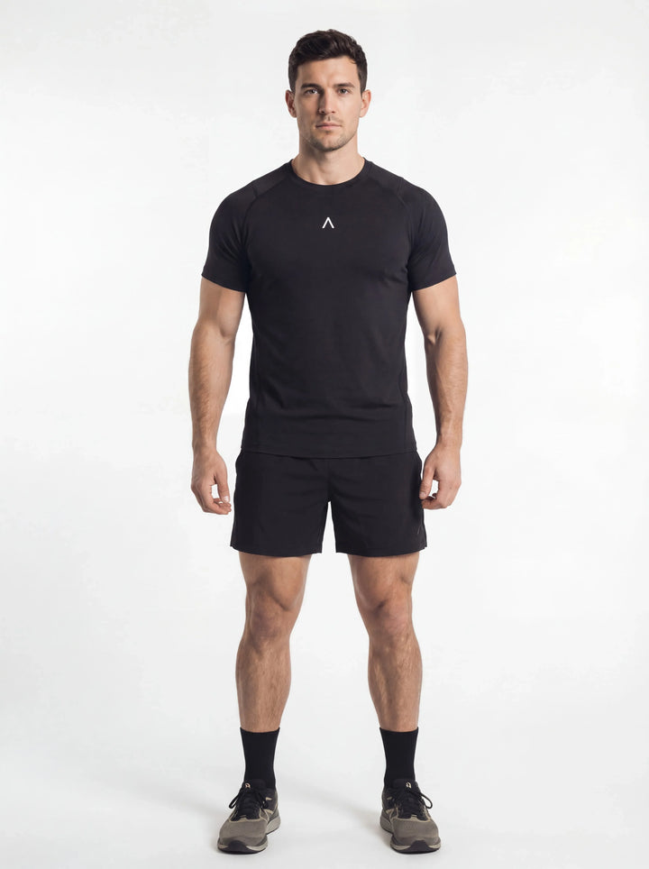 Polo deportivo hombre manga corta - Ropa deportiva hombre - Ropa deportiva - Alphafit