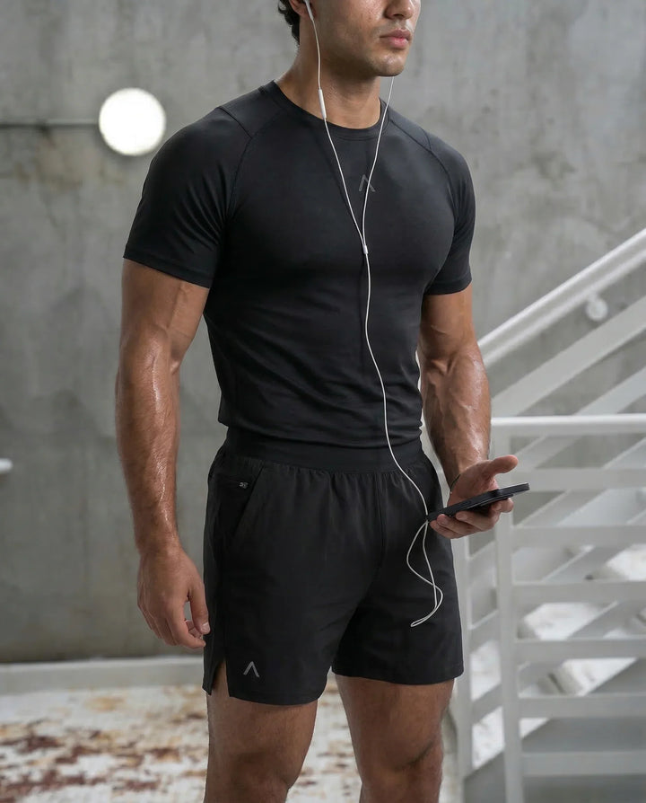Polo deportivo hombre manga corta - Ropa deportiva hombre - Ropa deportiva - Alphafit