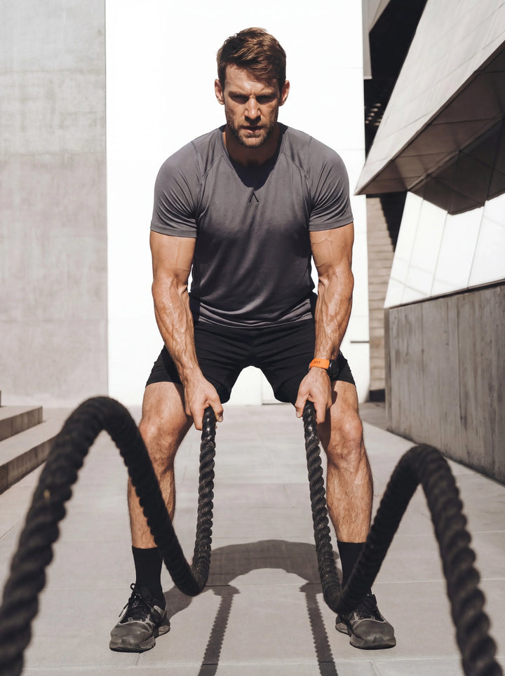 Polo deportivo hombre manga corta - Ropa deportiva hombre - Ropa deportiva - Alphafit