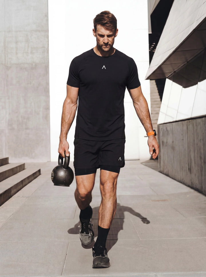 Polo deportivo hombre manga corta - Ropa deportiva hombre - Ropa deportiva - Alphafit