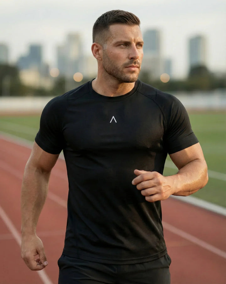 Polo deportivo hombre manga corta - Ropa deportiva hombre - Ropa deportiva - Alphafit