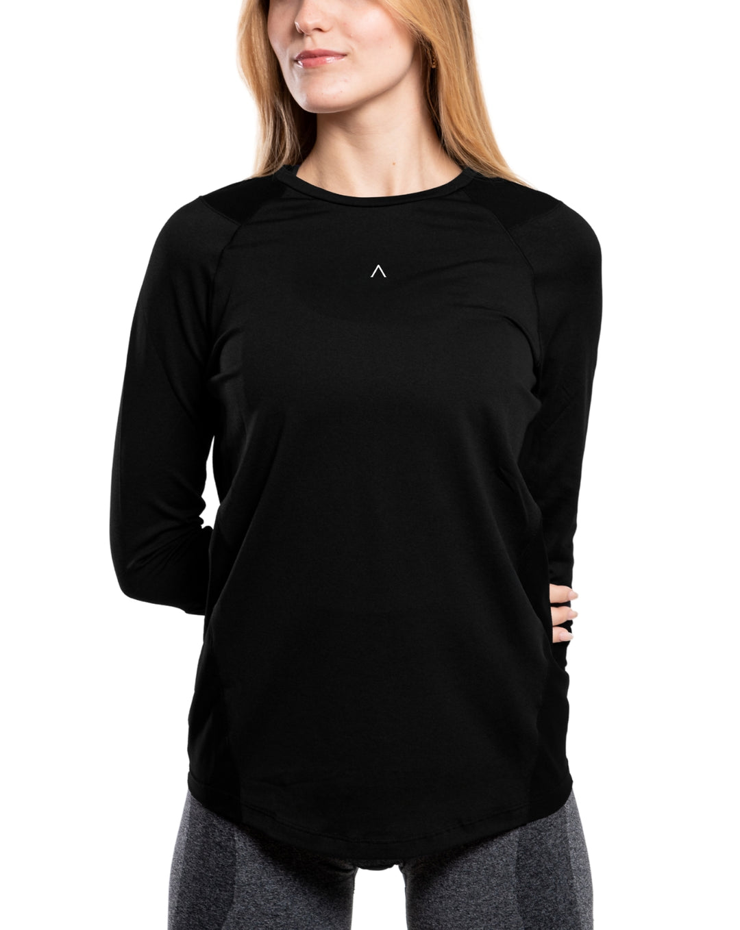 Polo deportivo manga larga mujer - Ropa deportiva mujer - Alphafit Peru