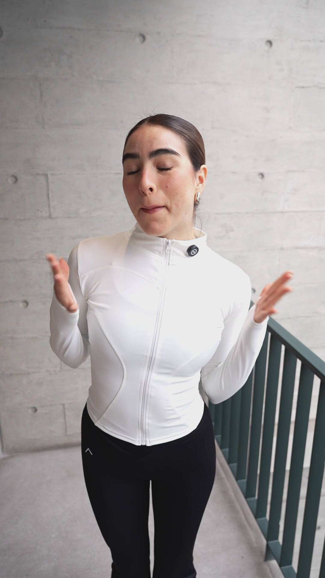 Fit Jacket | Compression | Negro