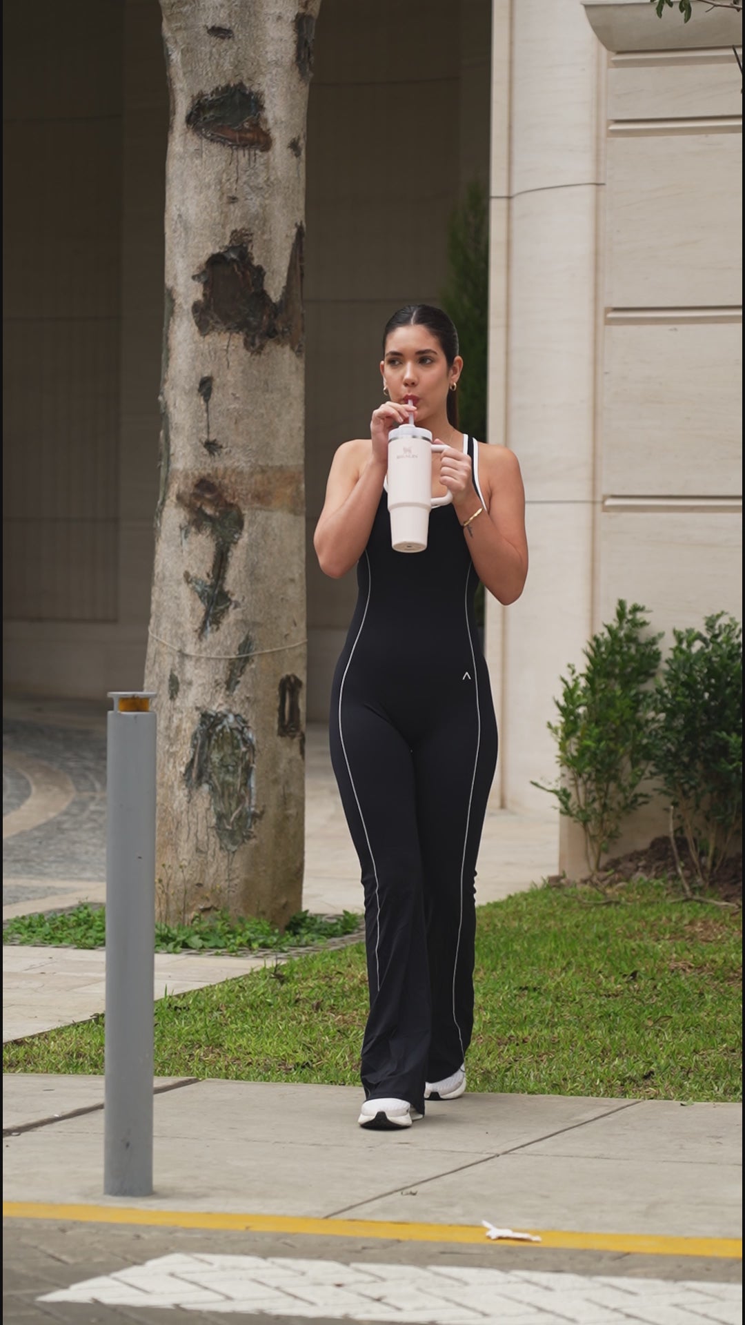 Flare Suit | Enterizo | Black